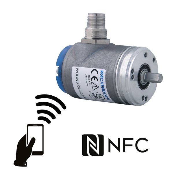 Unique in the world: Wachendorff encoder configurable via NFC